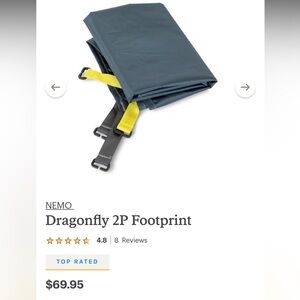 Nemo Equipment Dragonfly 2 Person Footprint